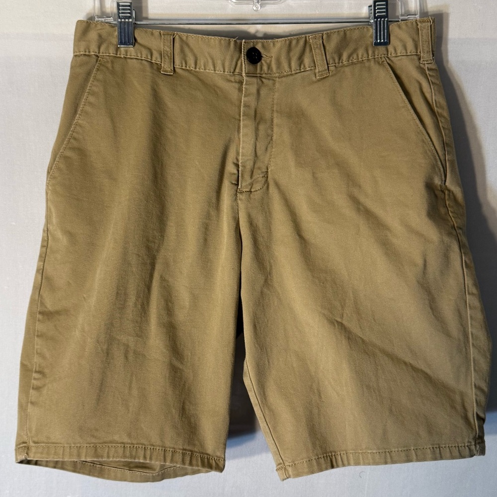PacSun Men's Tan Flat Front Shorts